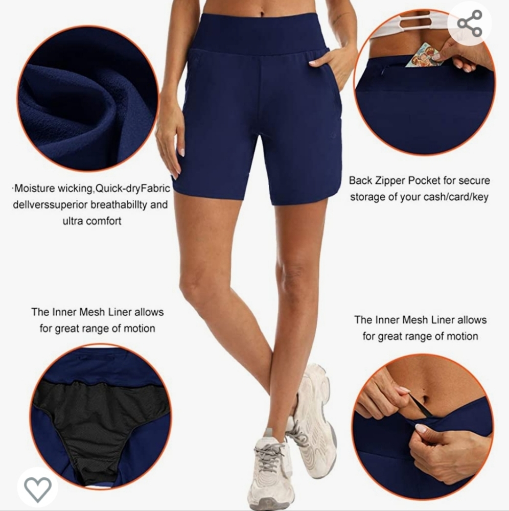 Workout shorts